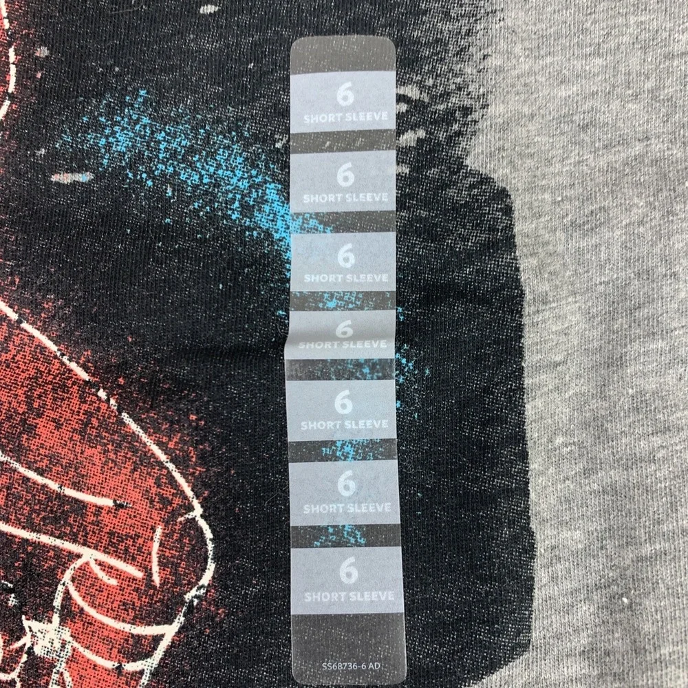 Oshkosh Boys Ninja S/S Glow in the Dark Tee T Shirt‎ Gray 🆕 [Boy's Size 6] NWT